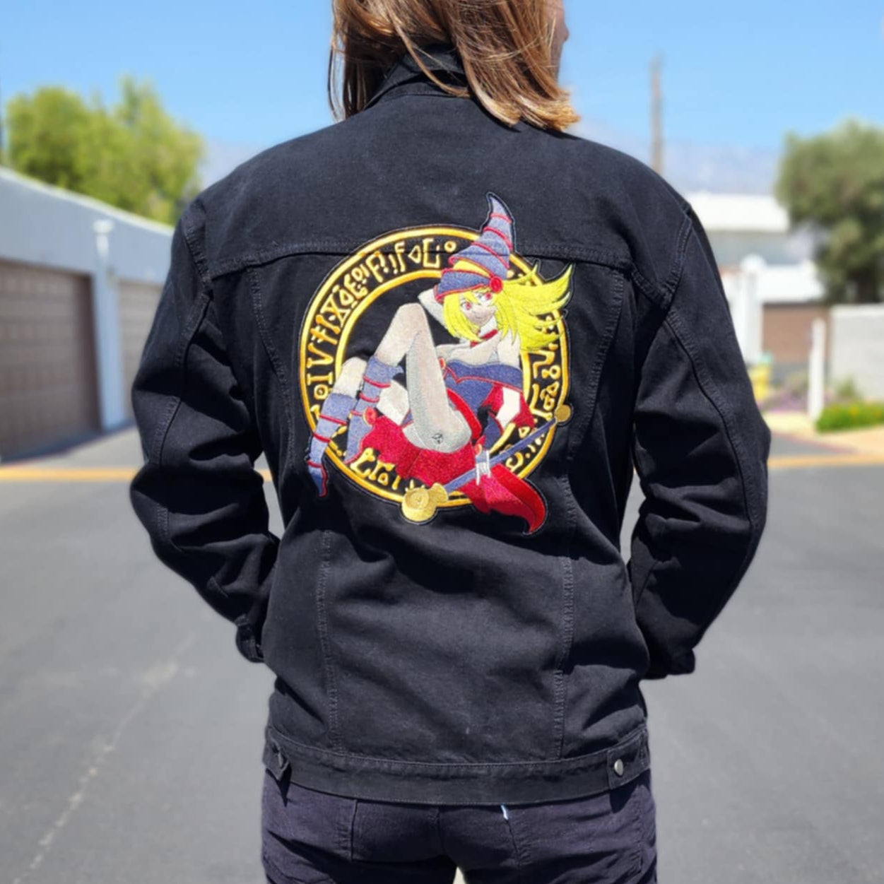 SEND CALAMITY - Dark Magician - Denim Jacket